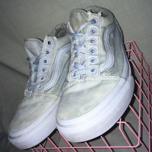 Baby blue vans